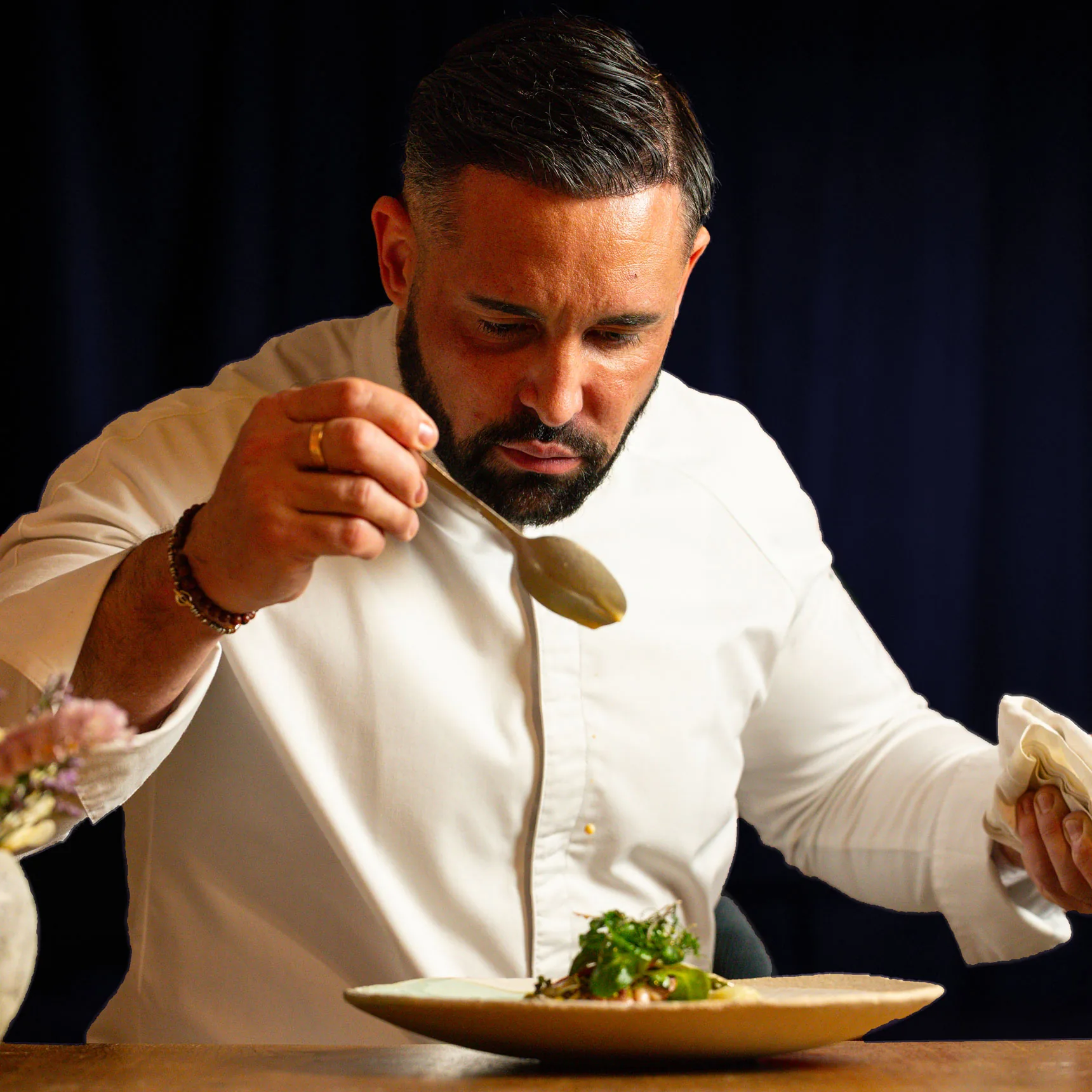 Chef privé à Mougins — Valentin Néraudeau